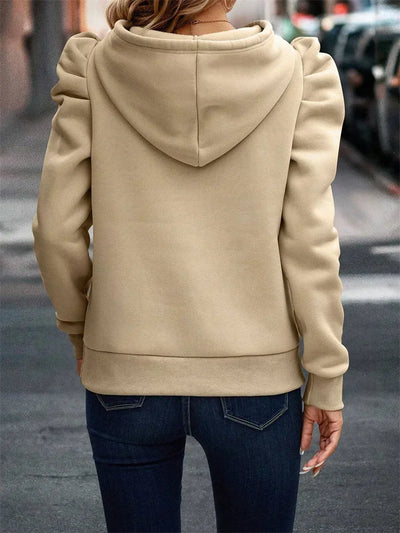 Lily | Dickes hoodie mit kapuze für damen