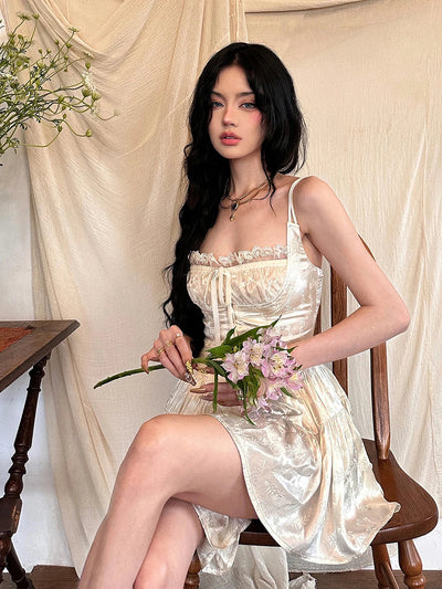 Mocarra | Romantisches Vintage-Minikleid