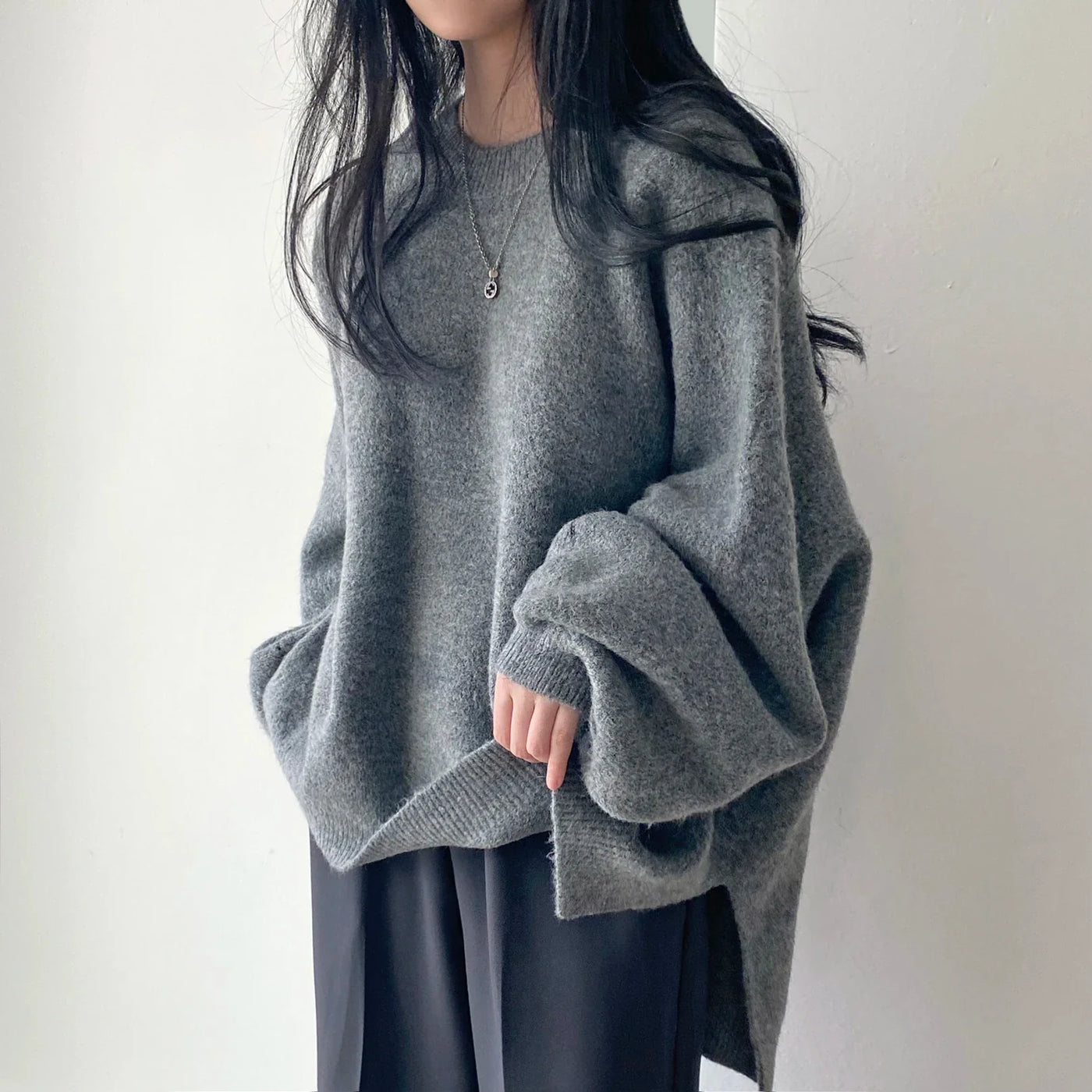 Mocarra | Schicker Pullover im Übergrößen-Stil