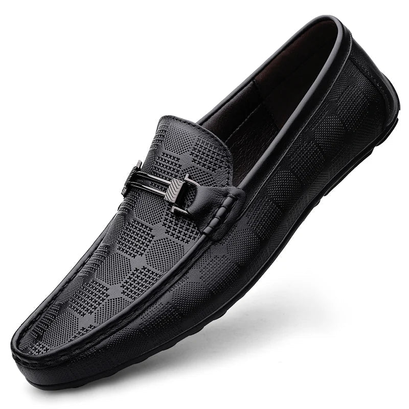 Kingston - Italienischer Herrenloafer aus echtem Leder