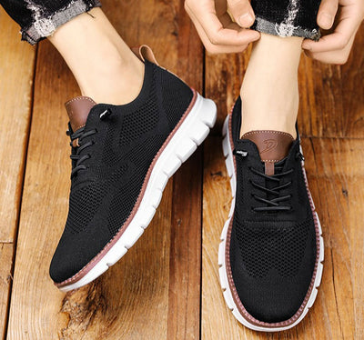Sneakers zum Hineinschlüpfen – bequem – nahtlos – Sneakers aus Mesh – Herrenschuhe