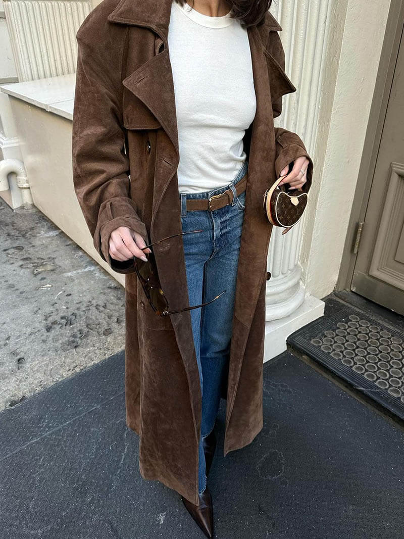 Dina | Eleganter Klassischer Trenchcoat für Damen