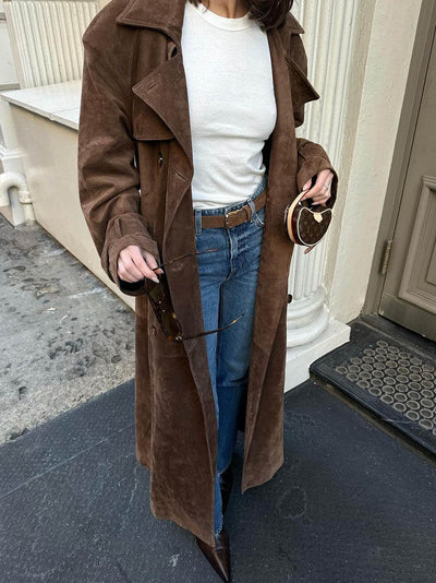 Dina | Eleganter Klassischer Trenchcoat für Damen