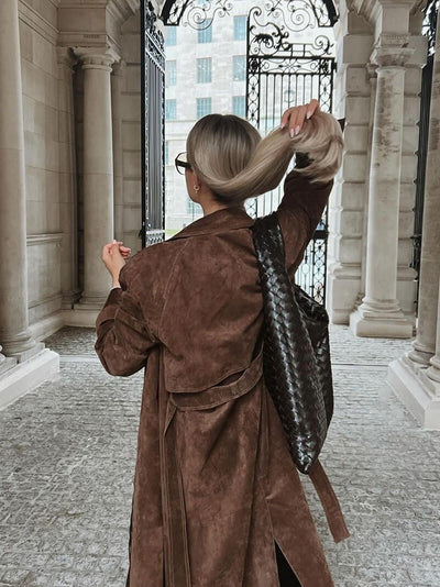 Dina | Eleganter Klassischer Trenchcoat für Damen
