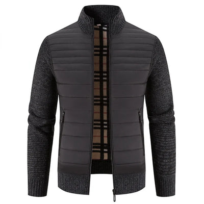 Mocarra | Gestrickte Fleece Jacke
