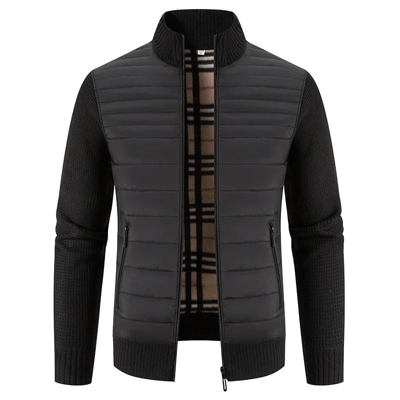 Mocarra | Gestrickte Fleece Jacke