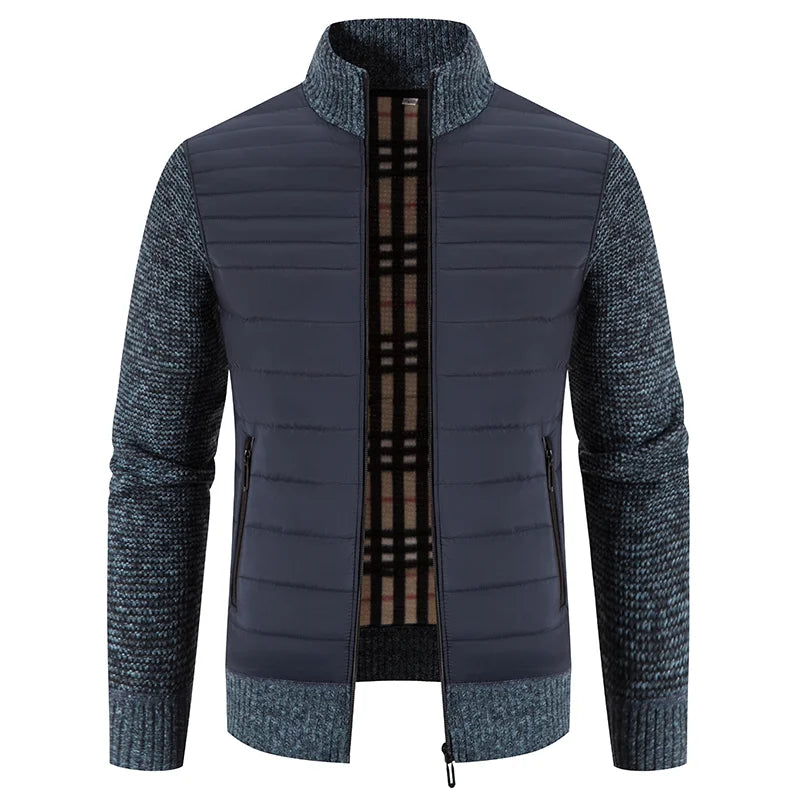 Mocarra | Gestrickte Fleece Jacke