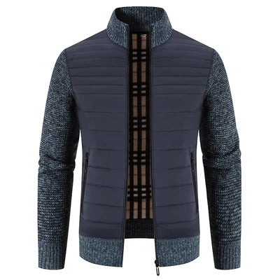Mocarra | Gestrickte Fleece Jacke