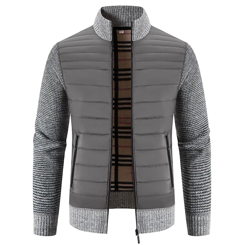 Mocarra | Gestrickte Fleece Jacke