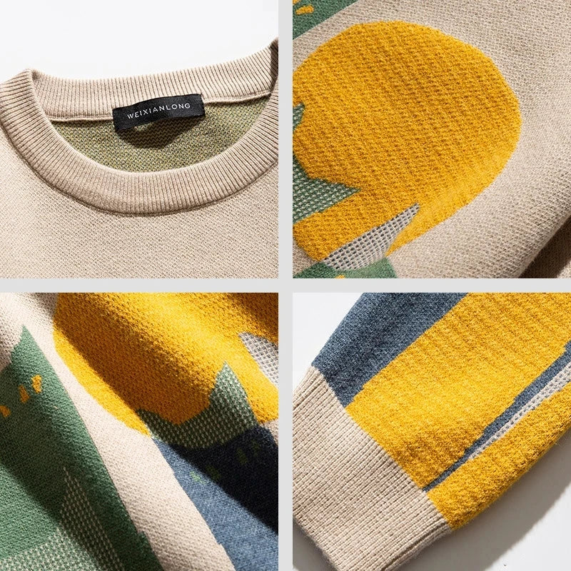 Mocarra | Unisex-Pullover mit Katzen
