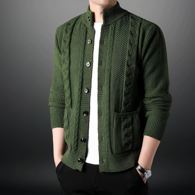Darius - Modischer Strickcardigan für Männer