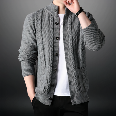 Darius - Modischer Strickcardigan für Männer