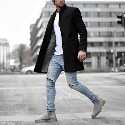 Crew - Eleganter Blazermantel für Männer