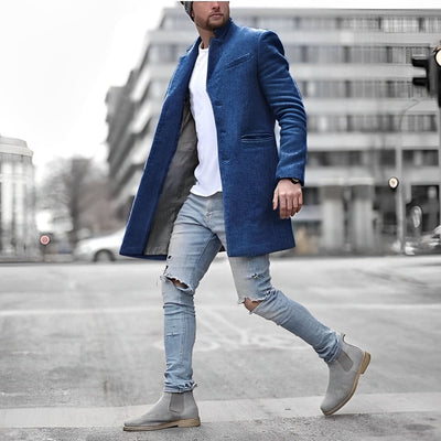 Crew - Eleganter Blazermantel für Männer