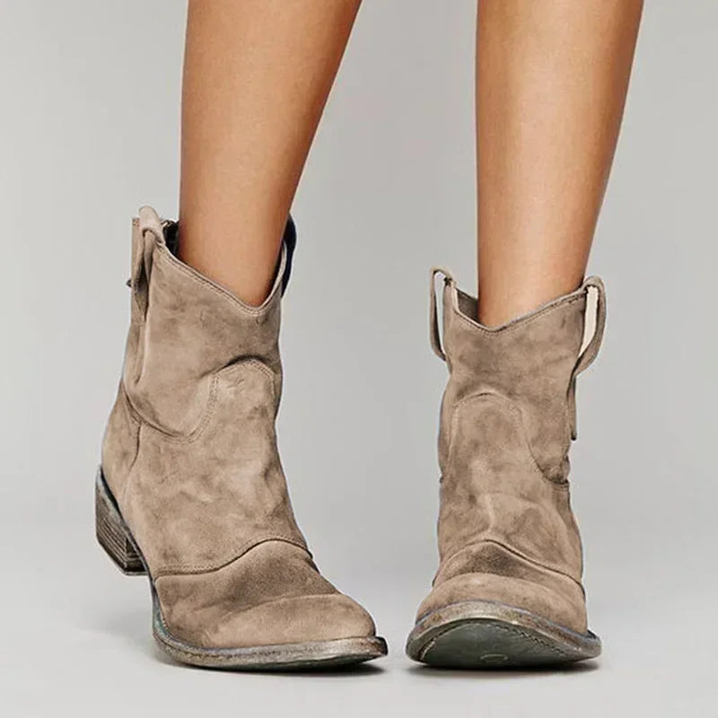 Rina™ | Retro-Cowboy Stiefeletten