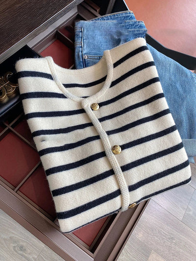 Mocarra | Strickjacke Mode lange Ärmel lässig kurze Tops