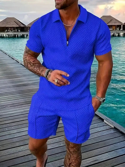 Wren | elegantes Zweiteiliges Sommerset für Männer mit Wendefunktion und bequemen Shorts