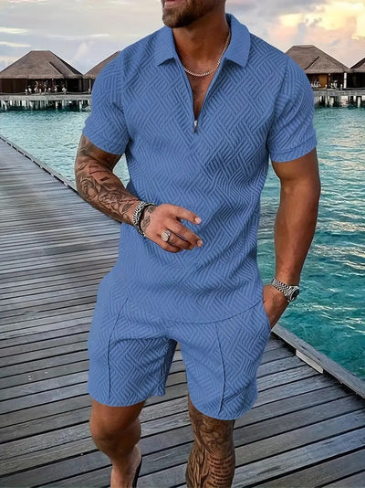 Wren | elegantes Zweiteiliges Sommerset für Männer mit Wendefunktion und bequemen Shorts