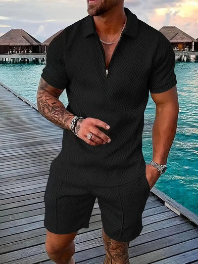 Wren | elegantes Zweiteiliges Sommerset für Männer mit Wendefunktion und bequemen Shorts