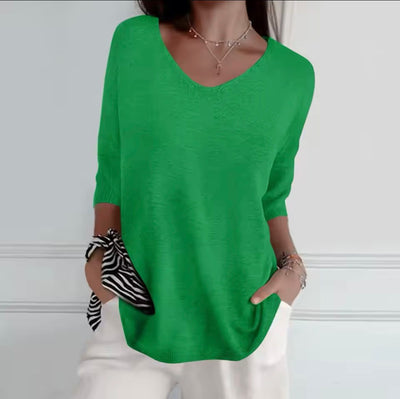Leah™ - V-Hals Top