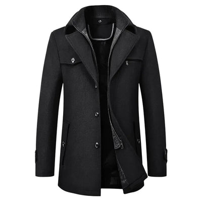William - Herren Eleganter Mantel