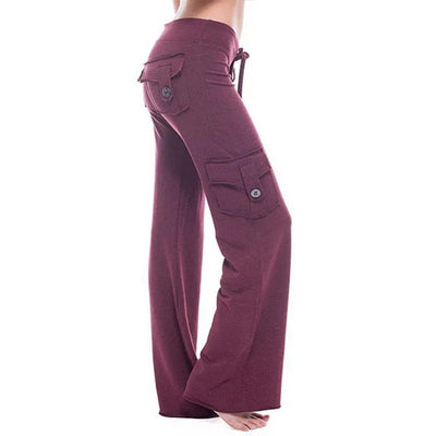 Mocarra | Elastische Cargo-Hose mit weitem Bein