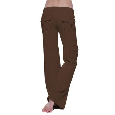 Mocarra | Elastische Cargo-Hose mit weitem Bein