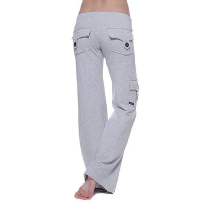 Mocarra | Elastische Cargo-Hose mit weitem Bein