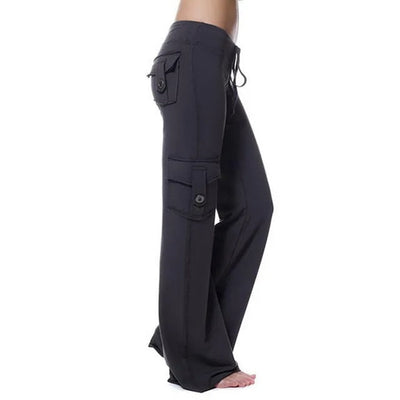 Mocarra | Elastische Cargo-Hose mit weitem Bein