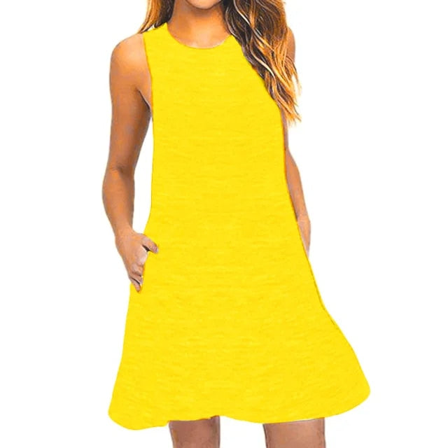 Mocarra | Einfaches Frisches Sommerkleid