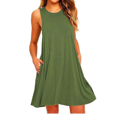 Mocarra | Einfaches Frisches Sommerkleid