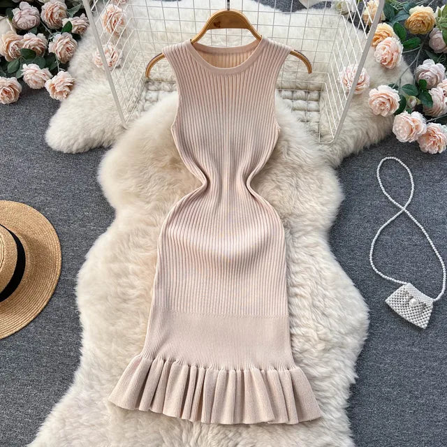 Mocarra | Sexy Paket Hüften Rüschen Minikleid Sommermode