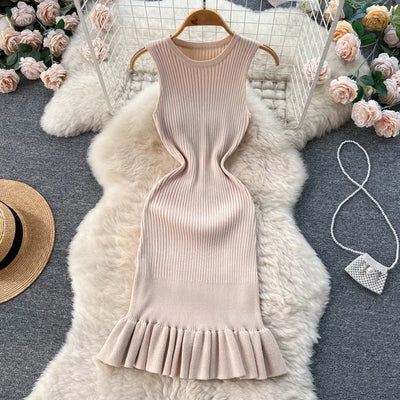 Mocarra | Sexy Paket Hüften Rüschen Minikleid Sommermode