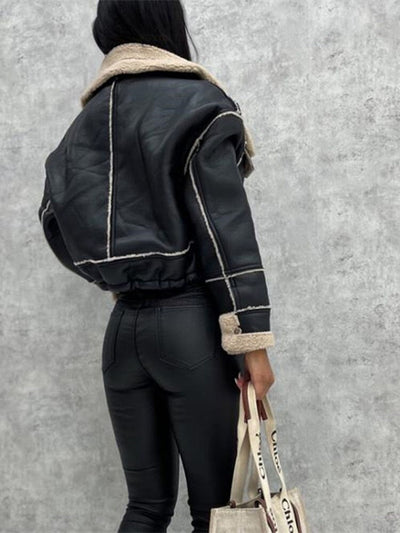Mocarra | Pilotenjacke mit Fleece für Frauen
