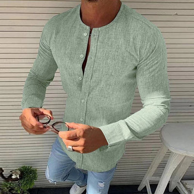 Flynn - Stilvolles Herren Langarm-Shirt aus Baumwolle