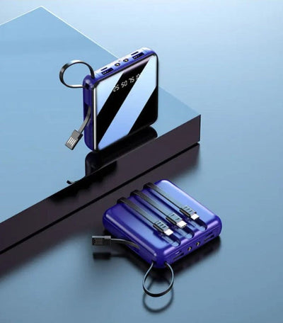 PowerBank™ - Mini Power Bank 4-Kabel 20000 mAh