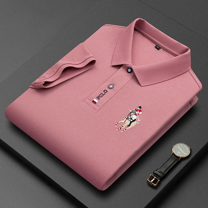 Lanfranc - Polo-Shirt Für Männer mit Stil - Kurze Ärmel, Klassischer Kragen