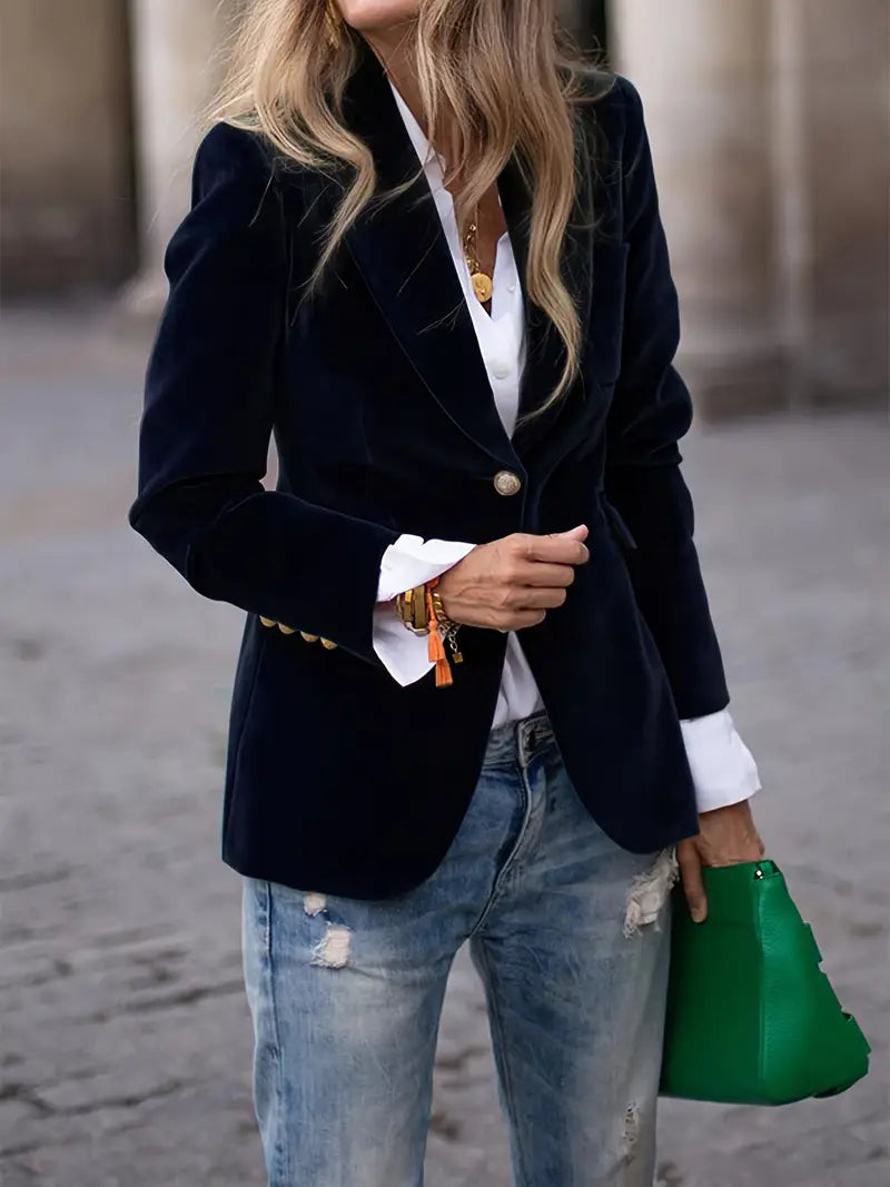 Nomiki | Stylischer Damenblazer für Herbst und Winter