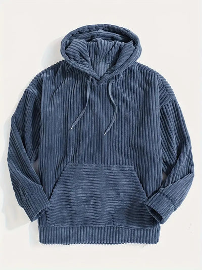 BRAM | PULLOVER MIT KAPUZE AUS CORD
