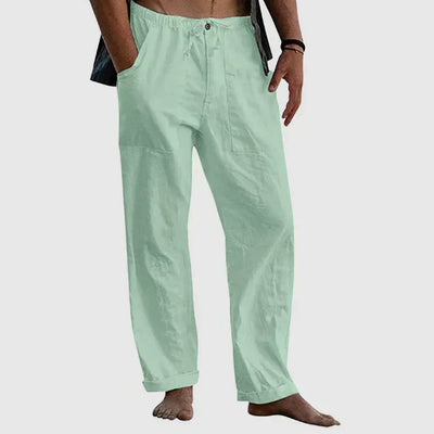 Clarkson - Lässige Leinenhose für den Sommer atmungsaktiv & bequem