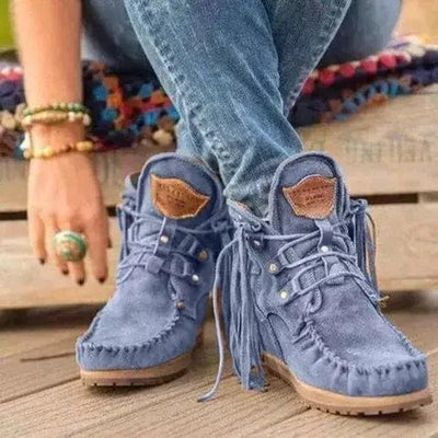 CINDY - Schnürstiefeletten mit runder Zehe