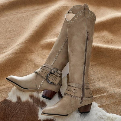 Cora - Mode Vintage Stiefel