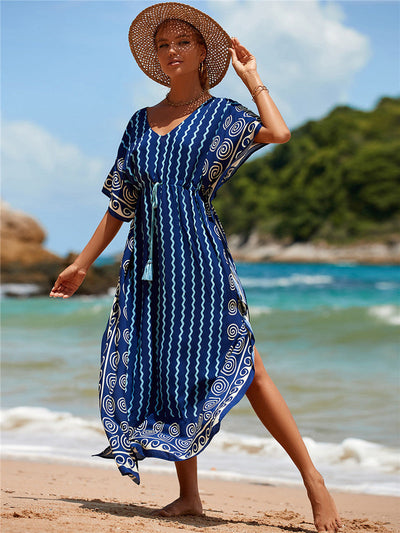 Mocarra | Stylish Urlaub Sonnenschutz Positionierung Druck Strand Cover-up