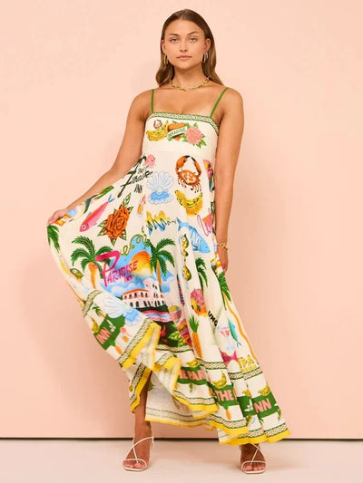 Mocarra | Sommerparadies Kleid