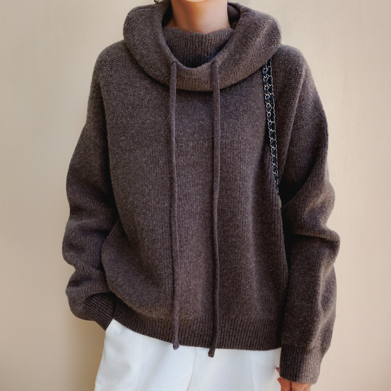 Lia - Eleganter Rollkragenpullover