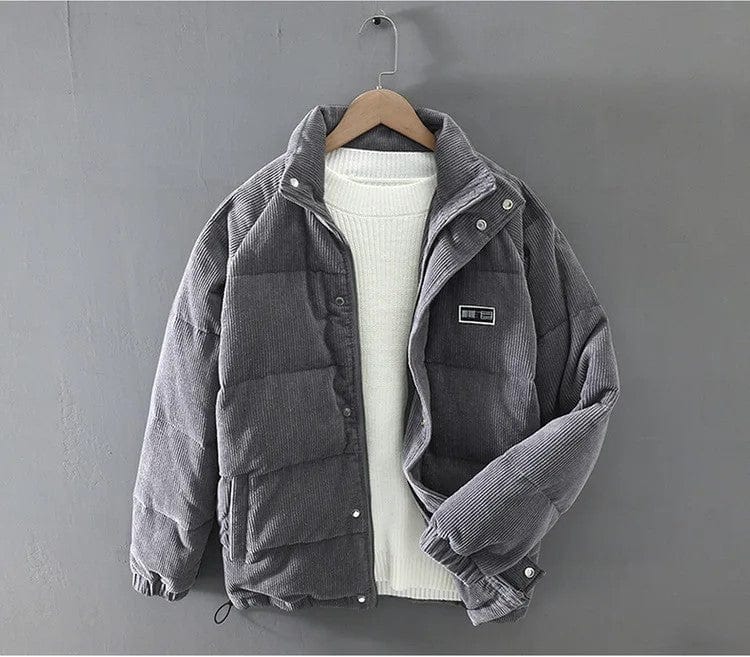 DEX - Gepolsterte Samt Hip-Hop-Modejacke