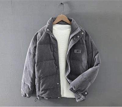 DEX - Gepolsterte Samt Hip-Hop-Modejacke