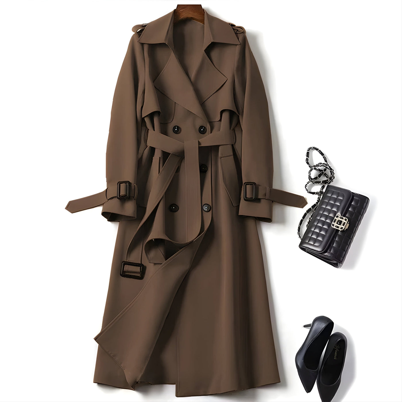 Sarah™ | Stilvoller eleganter Trenchcoat