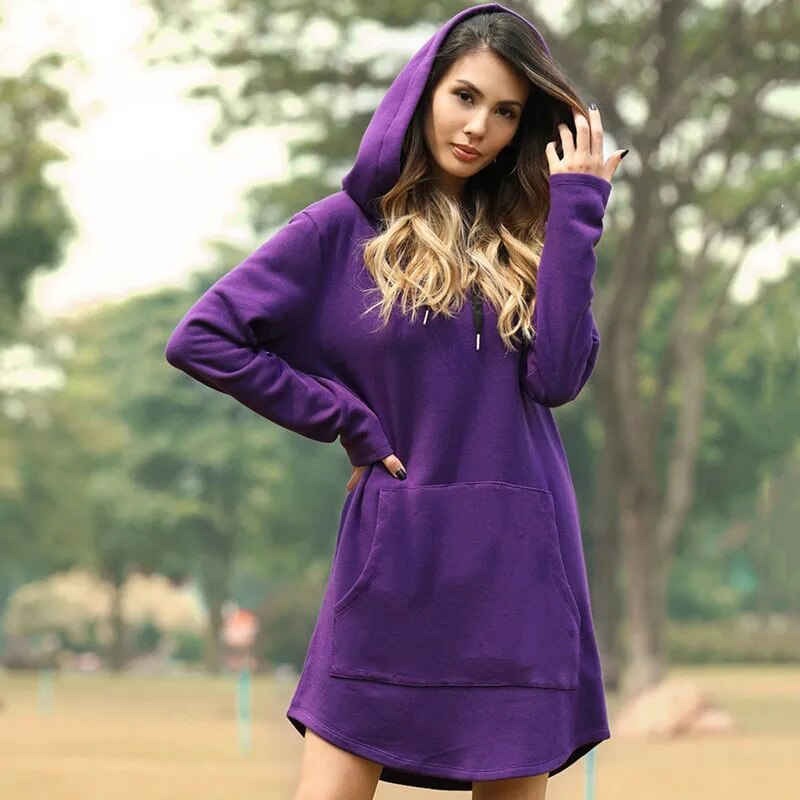 Phyllis - Sweatshirt-Kleid für Damen