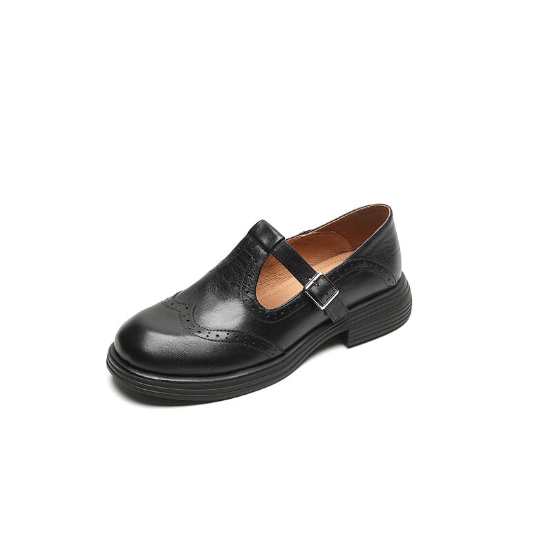 VELDA | Elegante Mary Janes aus Leder